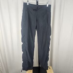 Athleta Jogger Pants Womens 0 Gray Ruched Ankle Athletic Modern 28x31 Loungewear